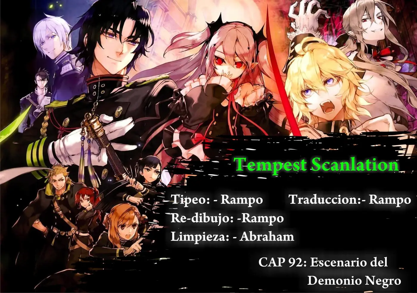 Owari no Seraph (2012) - Capítulo 92 - Página 1 - LectorTMOo