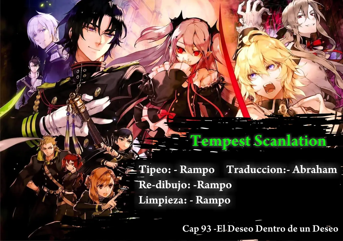 Owari no Seraph (2012) - Capítulo 93 - Página 1 - LectorTMOo
