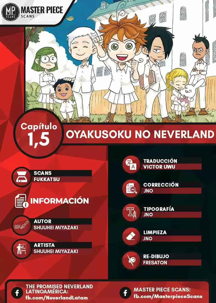 Oyakusoku no Neverland (2019) - Capítulo 1.5 - Página 1 - LectorTMOo