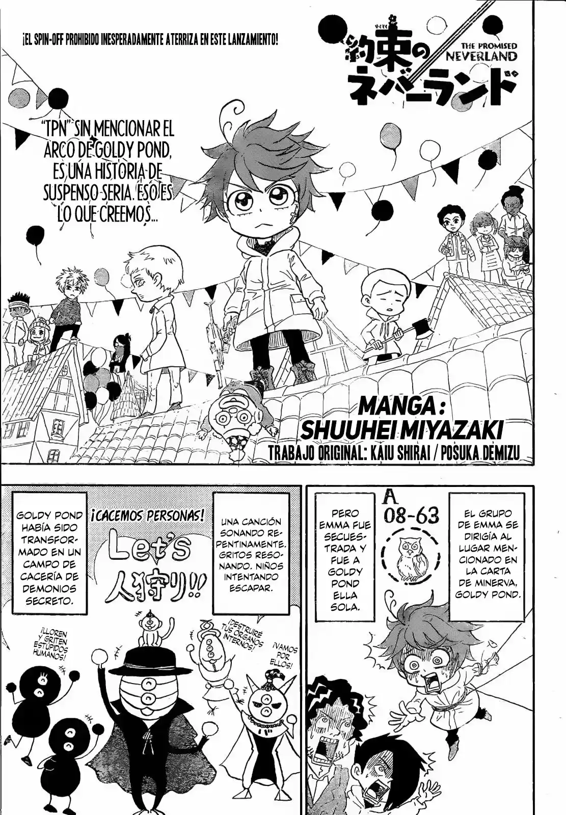 Oyakusoku no Neverland (2019) - Capítulo 1.5 - Página 3 - LectorTMOo