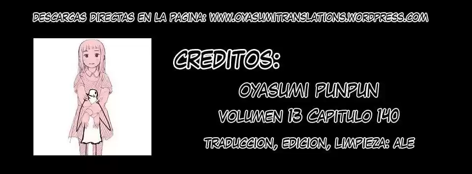 Oyasumi Punpun (2007) - Capítulo 140 - Página 1 - LectorTMOo