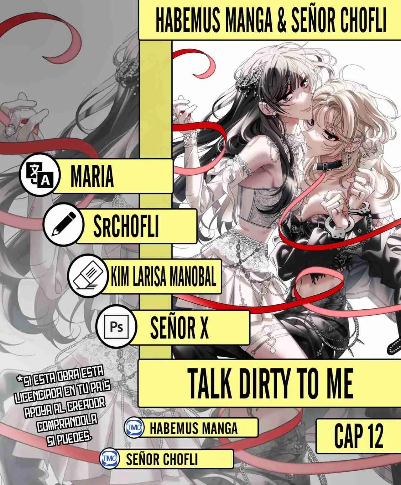 Palabras en lugar de letras (Talk Dirty To Me) - Capítulo 12 - Página 1 - LectorTMOo