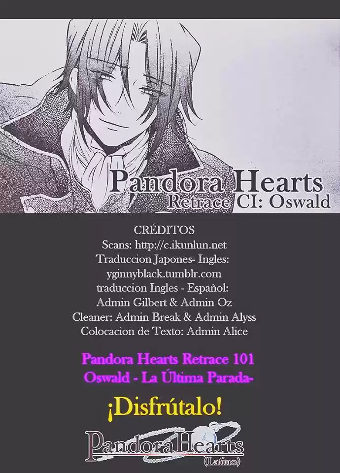 Pandora Hearts (2006) - Capítulo 101 - Página 1 - LectorTMOo