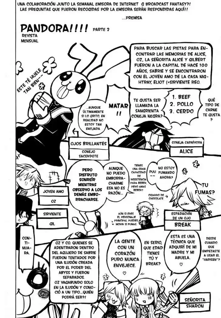 Pandora Hearts (2006) - Capítulo 37 - Página 3 - LectorTMOo
