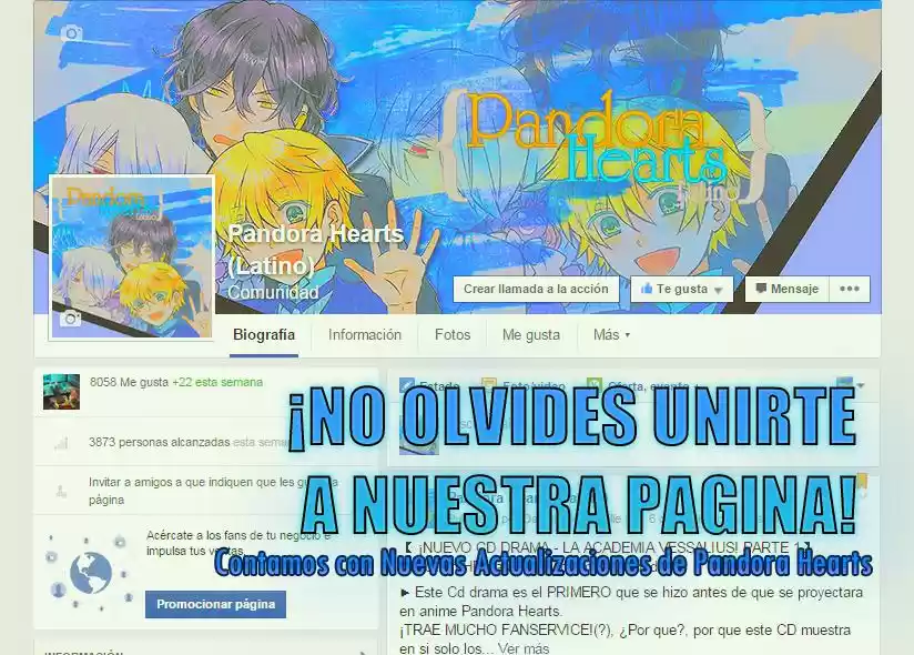 Pandora Hearts (2006) - Capítulo 90.5 - Página 1 - LectorTMOo