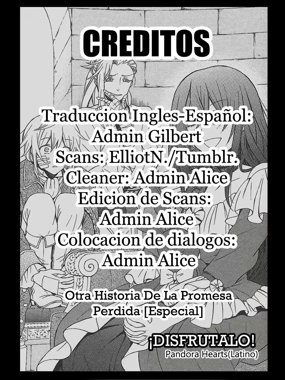 Pandora Hearts (2006) - Capítulo 92.5 - Página 1 - LectorTMOo