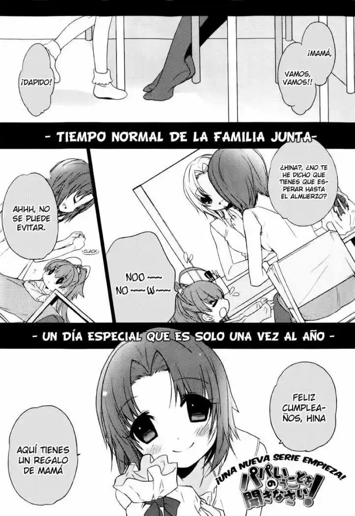 Papa no Iukoto wo Kikinasai! Usagi no Mark (2011) - Capítulo 1 - Página 2 - LectorTMOo