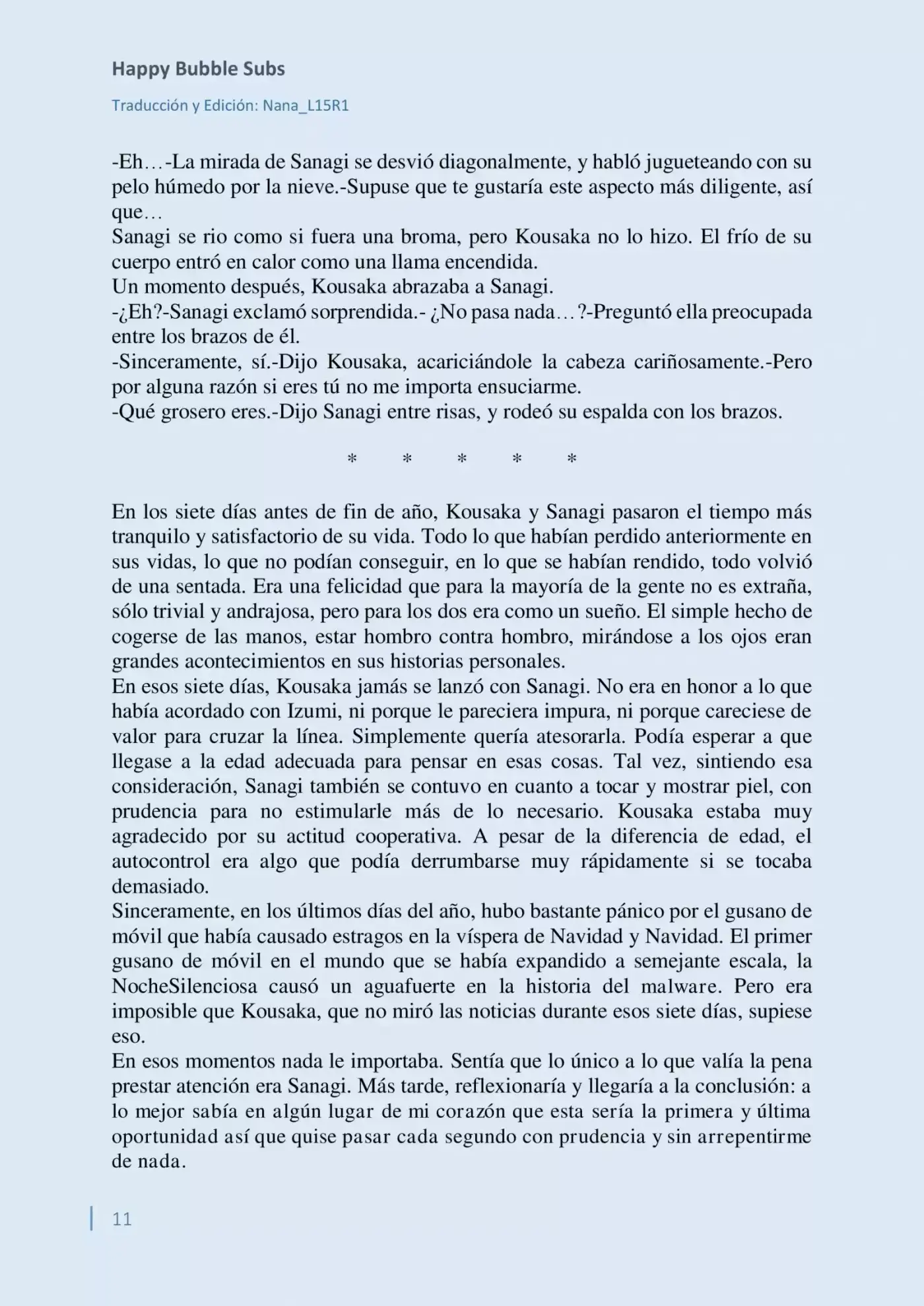 Parasite in Love (Novela) (2013) - Capítulo 5 - Página 11 - LectorTMOo