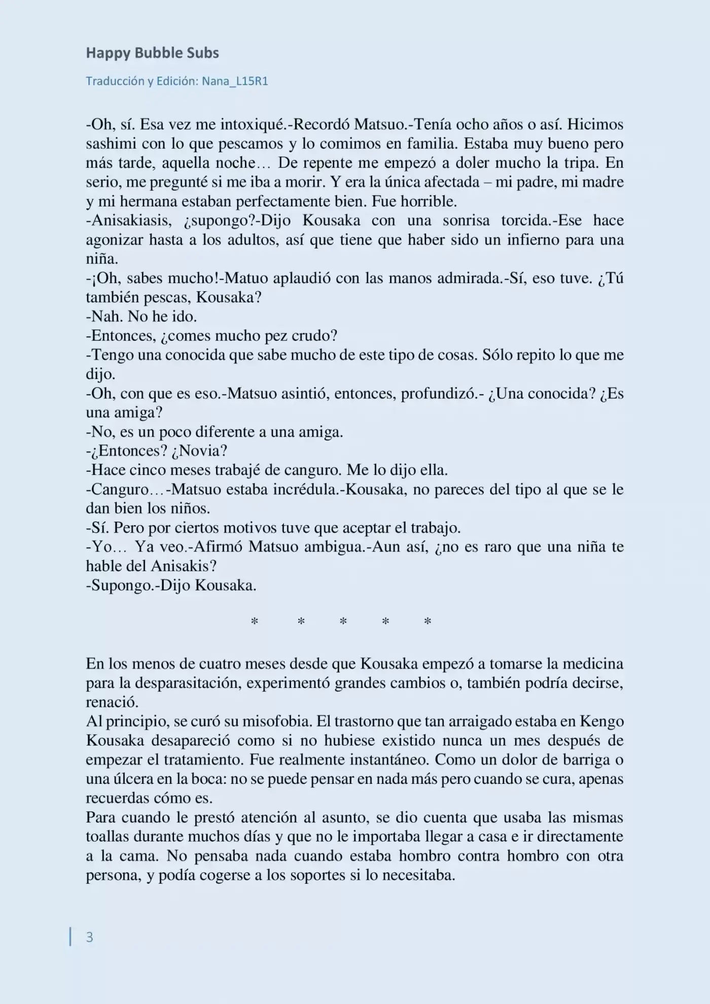 Parasite in Love (Novela) (2013) - Capítulo 8 - Página 3 - LectorTMOo
