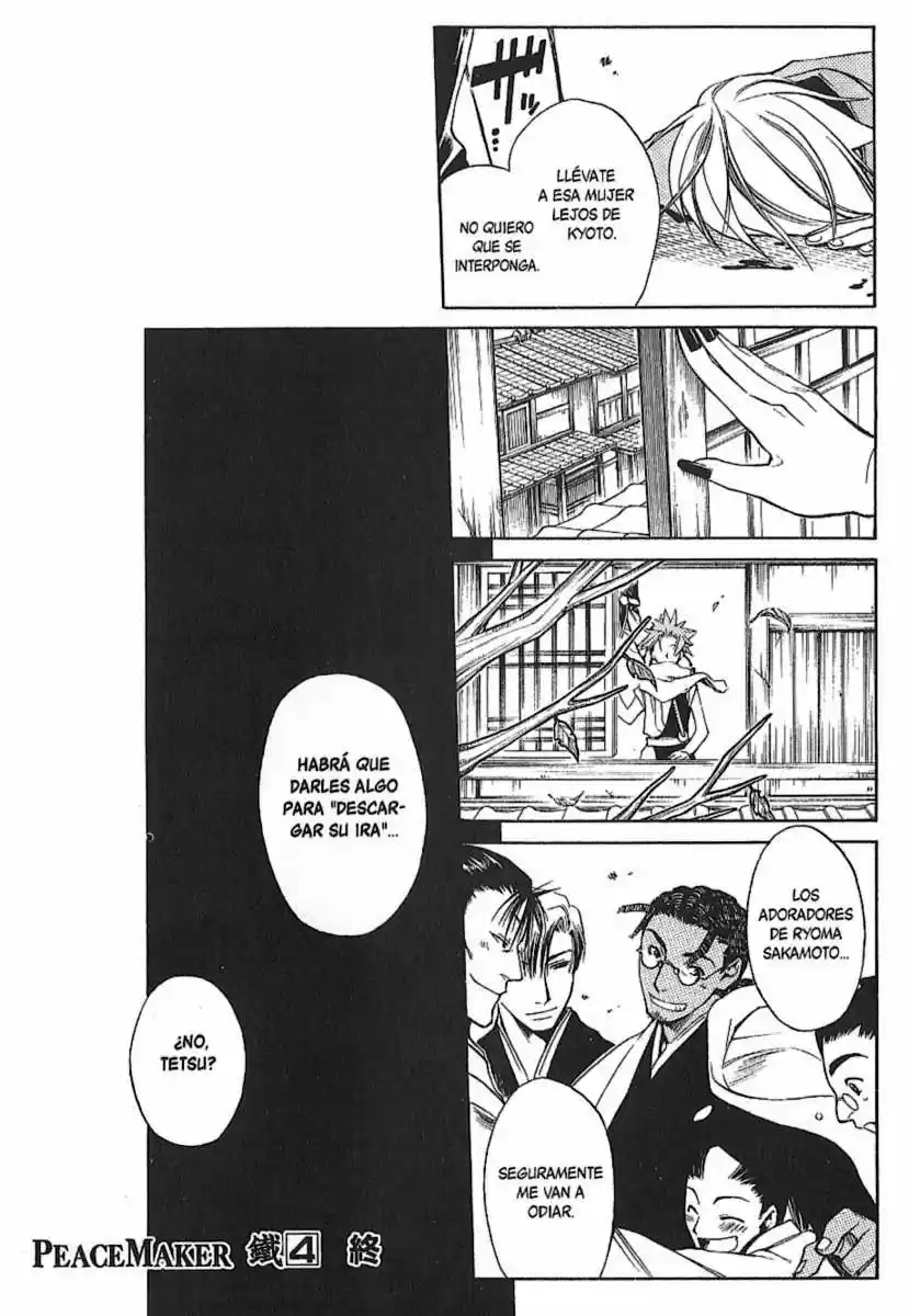 Peace Maker Kurogane (2002) - Capítulo 21 - Página 32 - LectorTMOo