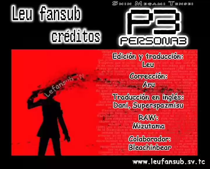 Persona 3 (2007) - Capítulo 10 - Página 1 - LectorTMOo