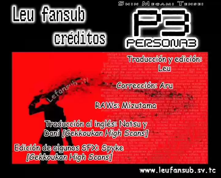 Persona 3 (2007) - Capítulo 11 - Página 1 - LectorTMOo