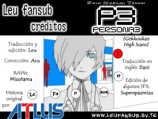 Persona 3 (2007) - Capítulo 12 - Página 1 - LectorTMOo