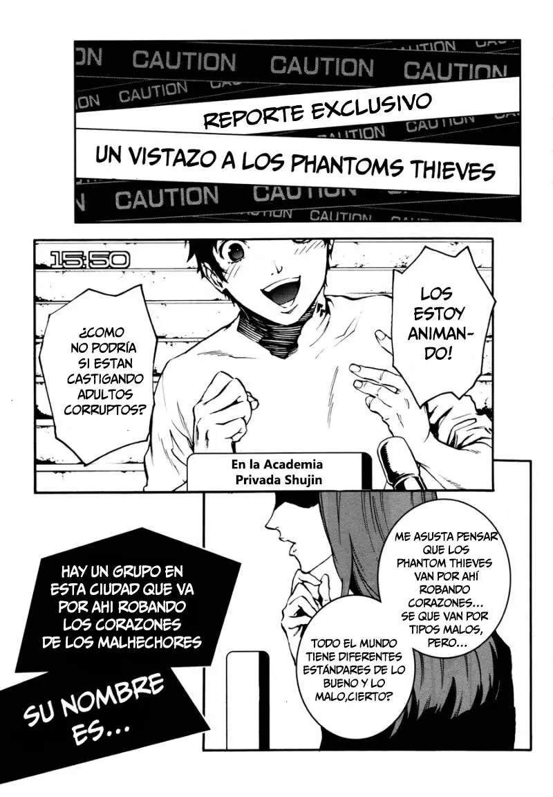 Persona 5 Mementos Mission (2018) - Capítulo 1.1 - Página 2 - LectorTMOo