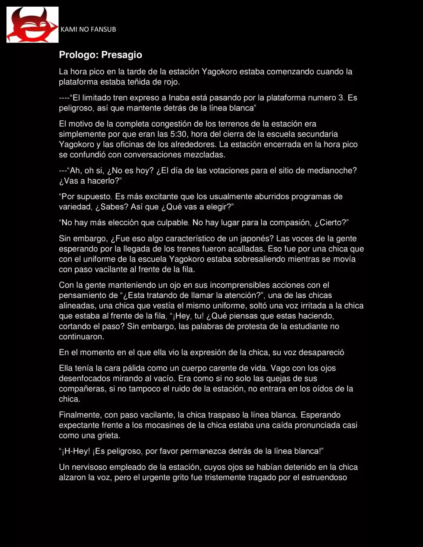 Persona X Detective Naoto (Novela ligera) (2012) - Capítulo 1 - Página 5 - LectorTMOo