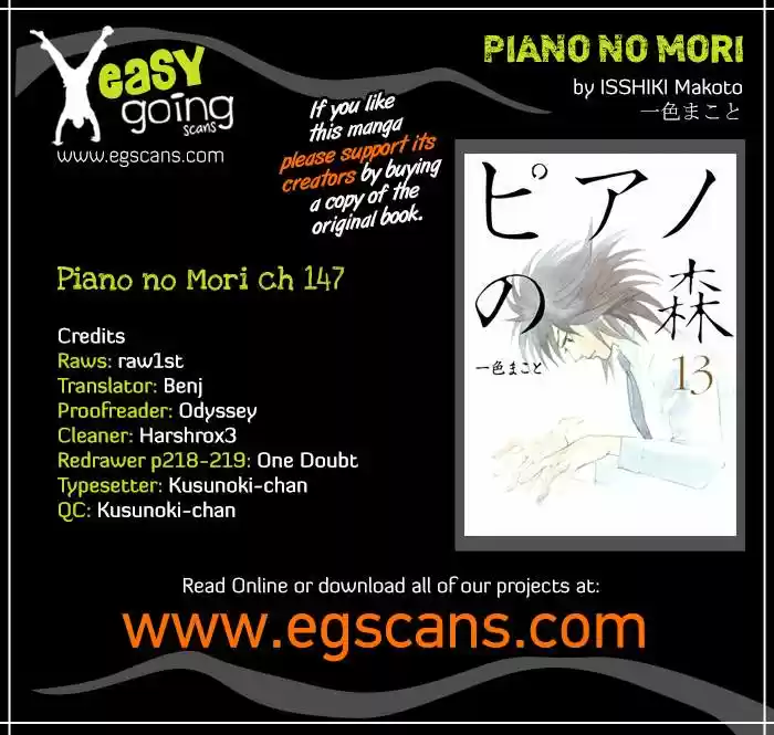 Piano no Mori (1998) - Capítulo 147 - Página 31 - LectorTMOo