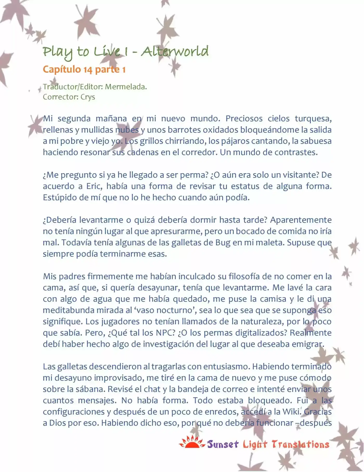 Play to Live (2014) - Capítulo 14.1 - Página 2 - LectorTMOo