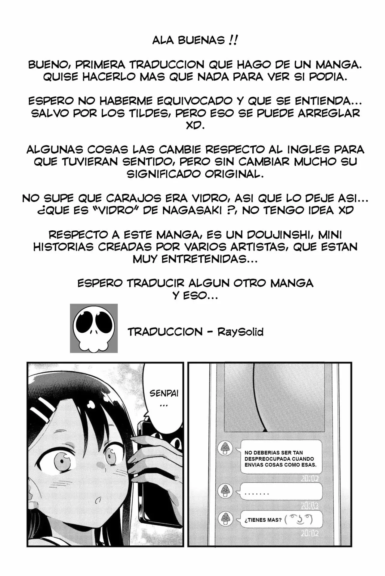 Please Don't Bully Me, Nagatoro Comic Anthology (2019) - Capítulo 1 - Página 33 - LectorTMOo