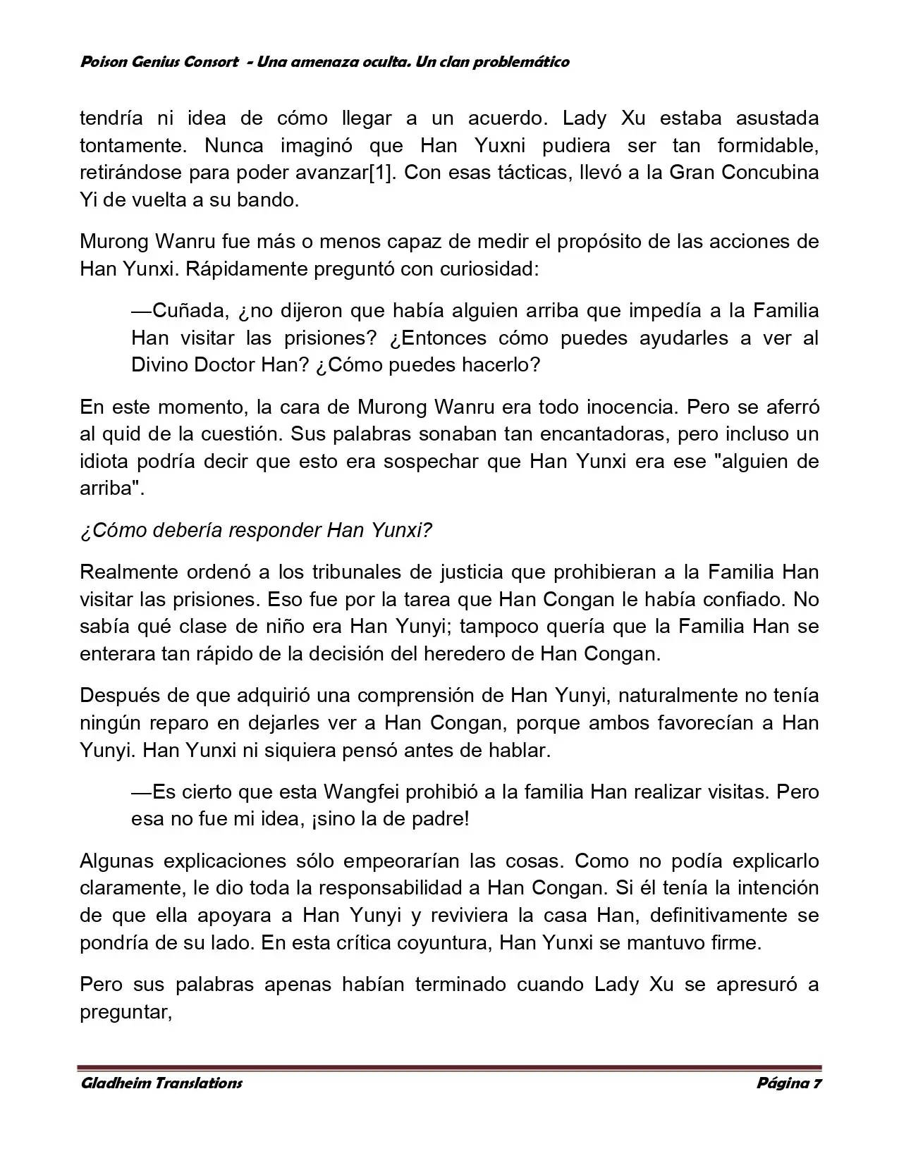 Poison Genious Consort (2015) - Capítulo 126 - Página 7 - LectorTMOo