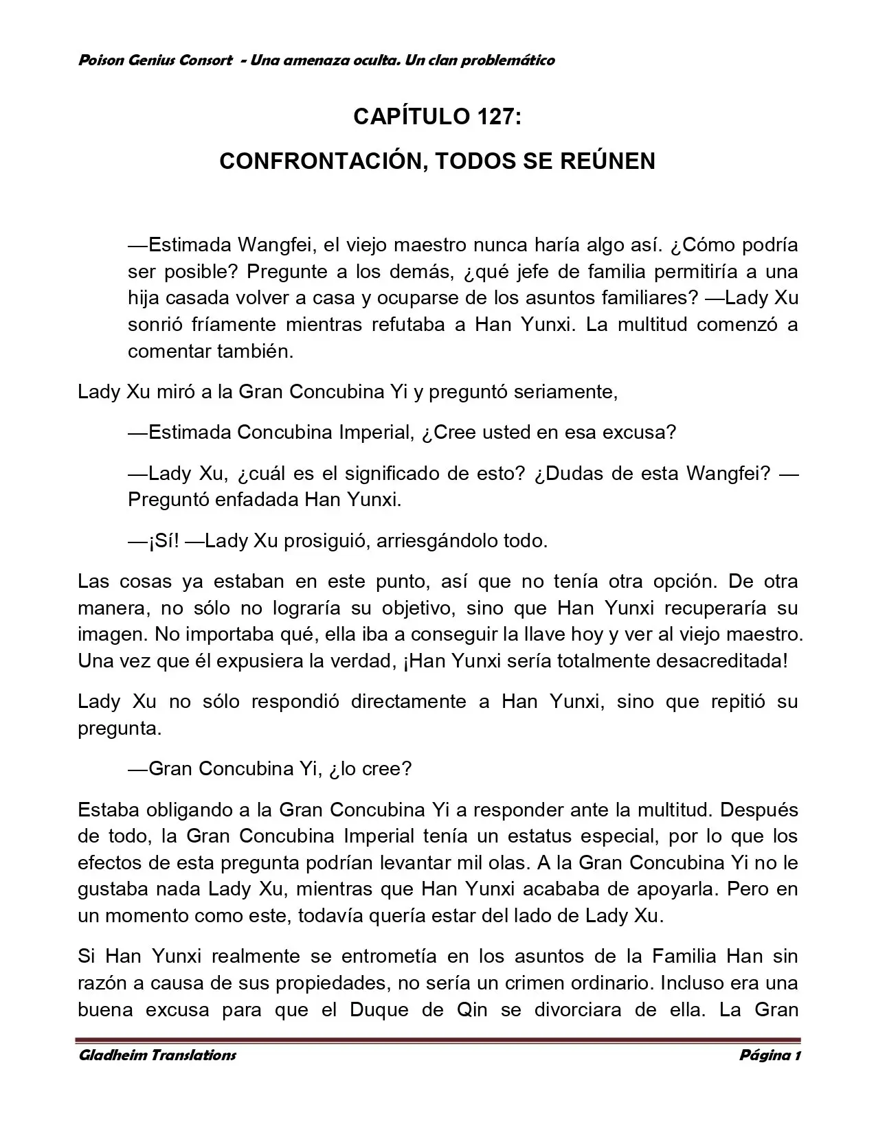 Poison Genious Consort (2015) - Capítulo 127 - Página 1 - LectorTMOo