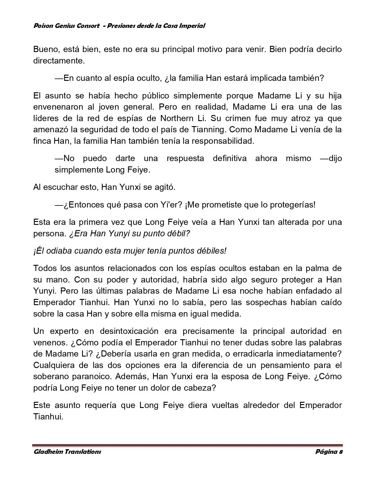 Poison Genious Consort (2015) - Capítulo 141 - Página 8 - LectorTMOo