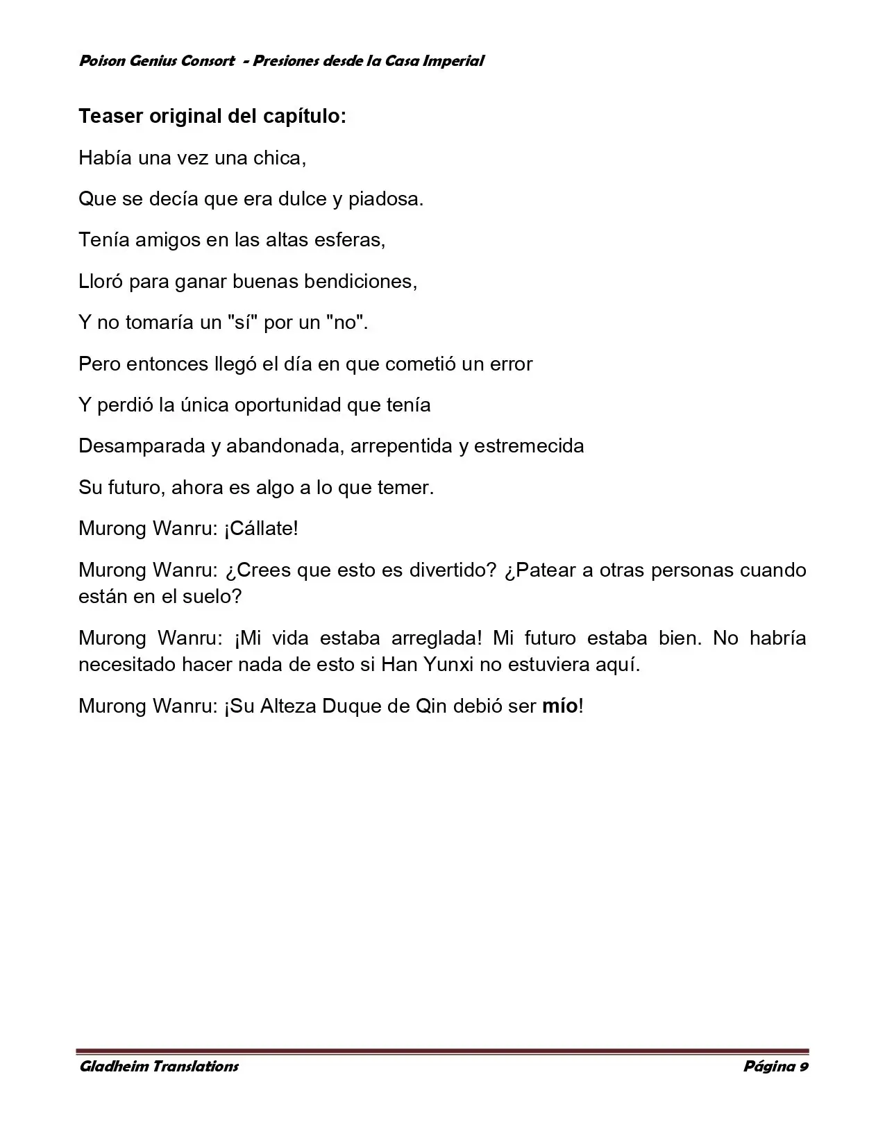 Poison Genious Consort (2015) - Capítulo 157 - Página 9 - LectorTMOo