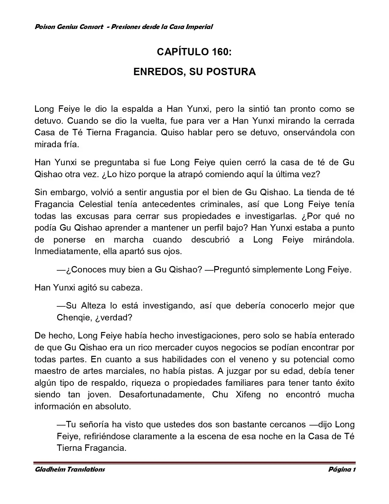Poison Genious Consort (2015) - Capítulo 160 - Página 1 - LectorTMOo