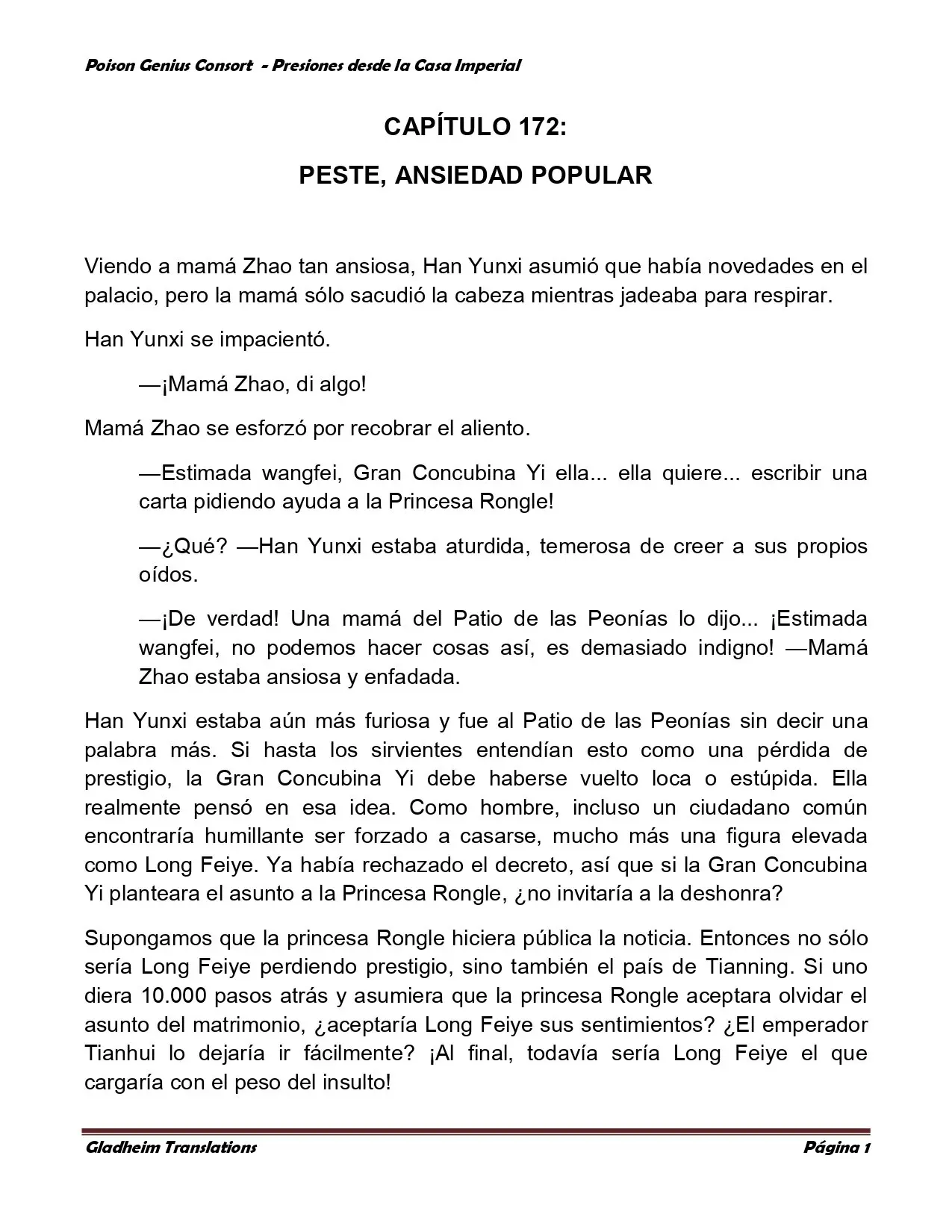 Poison Genious Consort (2015) - Capítulo 172 - Página 1 - LectorTMOo
