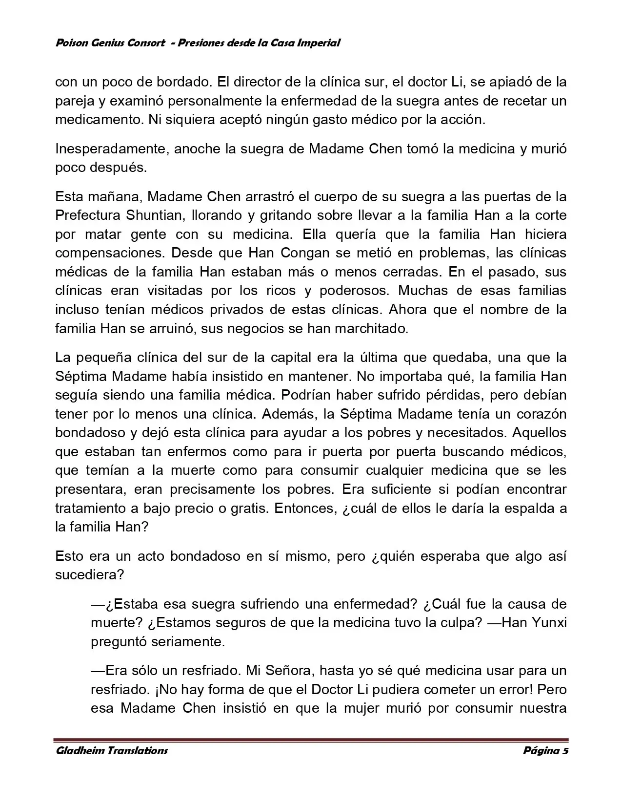 Poison Genious Consort (2015) - Capítulo 184 - Página 5 - LectorTMOo
