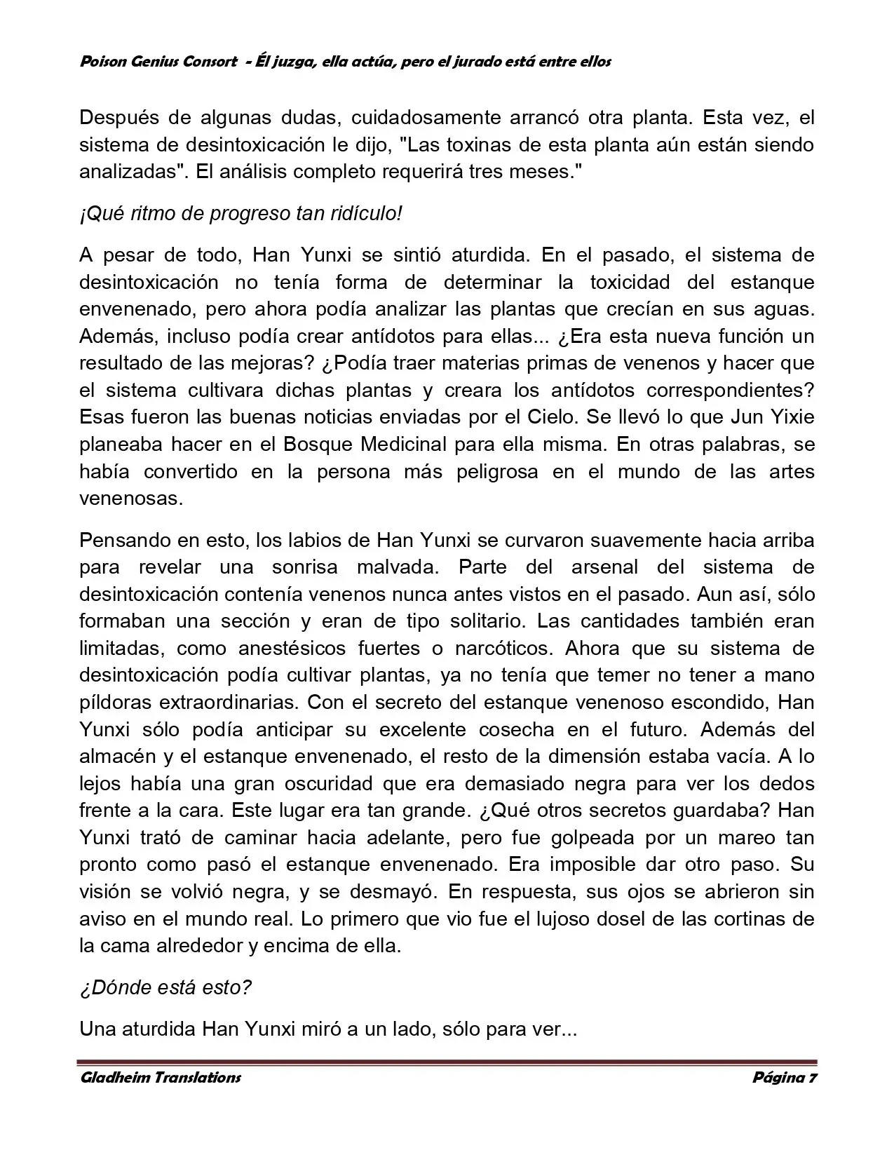 Poison Genious Consort (2015) - Capítulo 214 - Página 7 - LectorTMOo