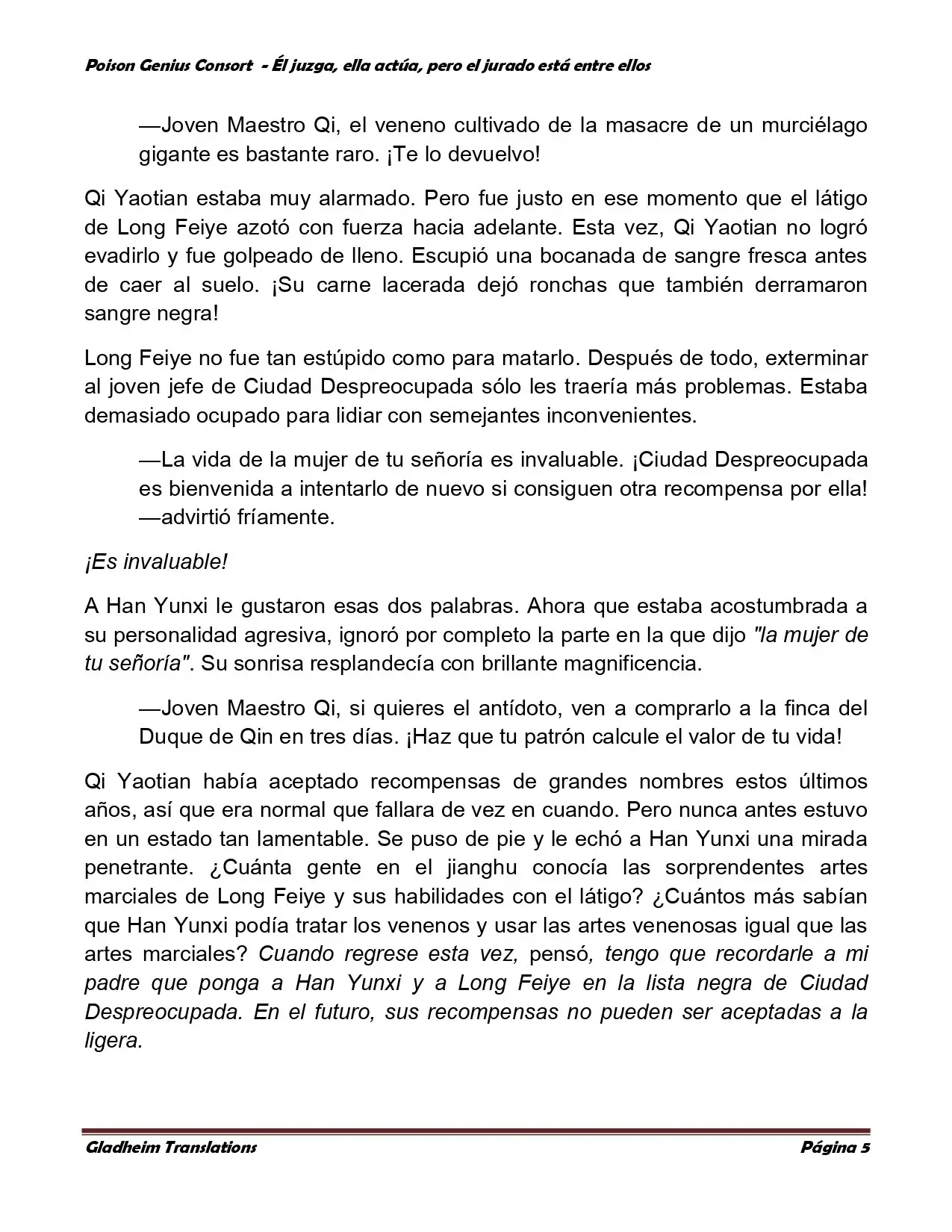 Poison Genious Consort (2015) - Capítulo 220 - Página 5 - LectorTMOo