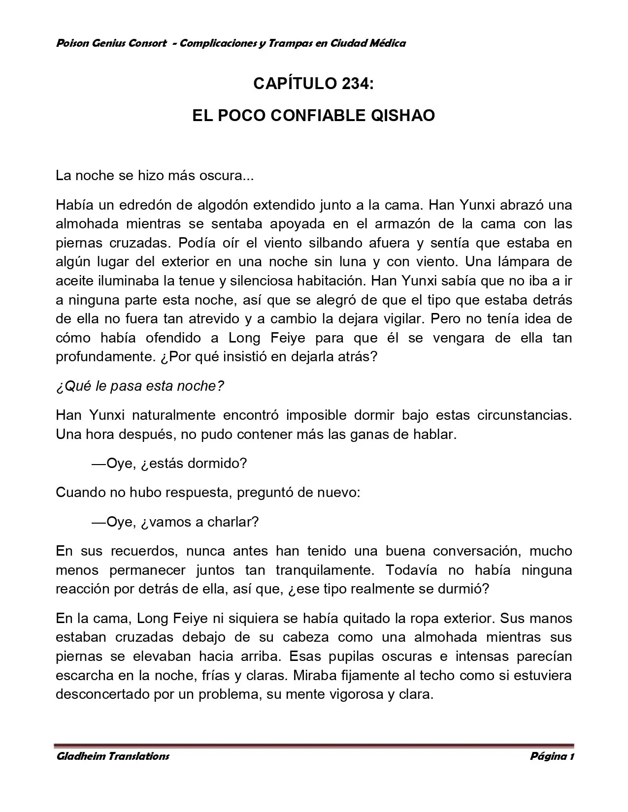 Poison Genious Consort (2015) - Capítulo 234 - Página 1 - LectorTMOo