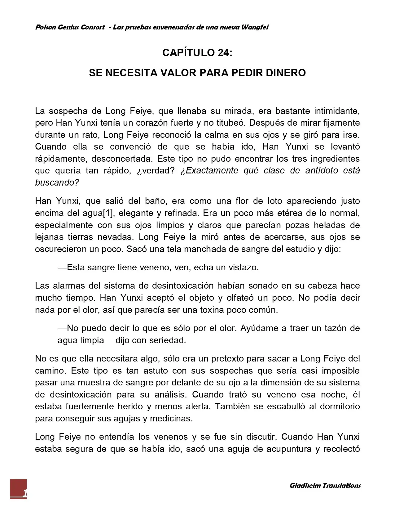 Poison Genious Consort (2015) - Capítulo 24 - Página 1 - LectorTMOo