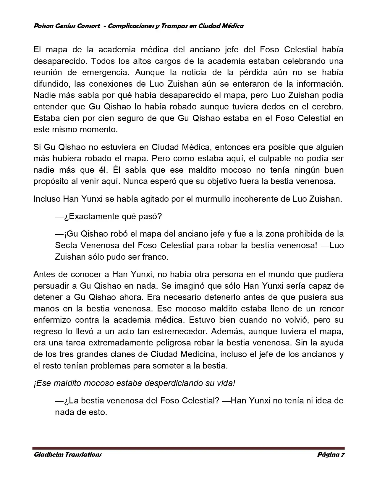 Poison Genious Consort (2015) - Capítulo 245 - Página 7 - LectorTMOo