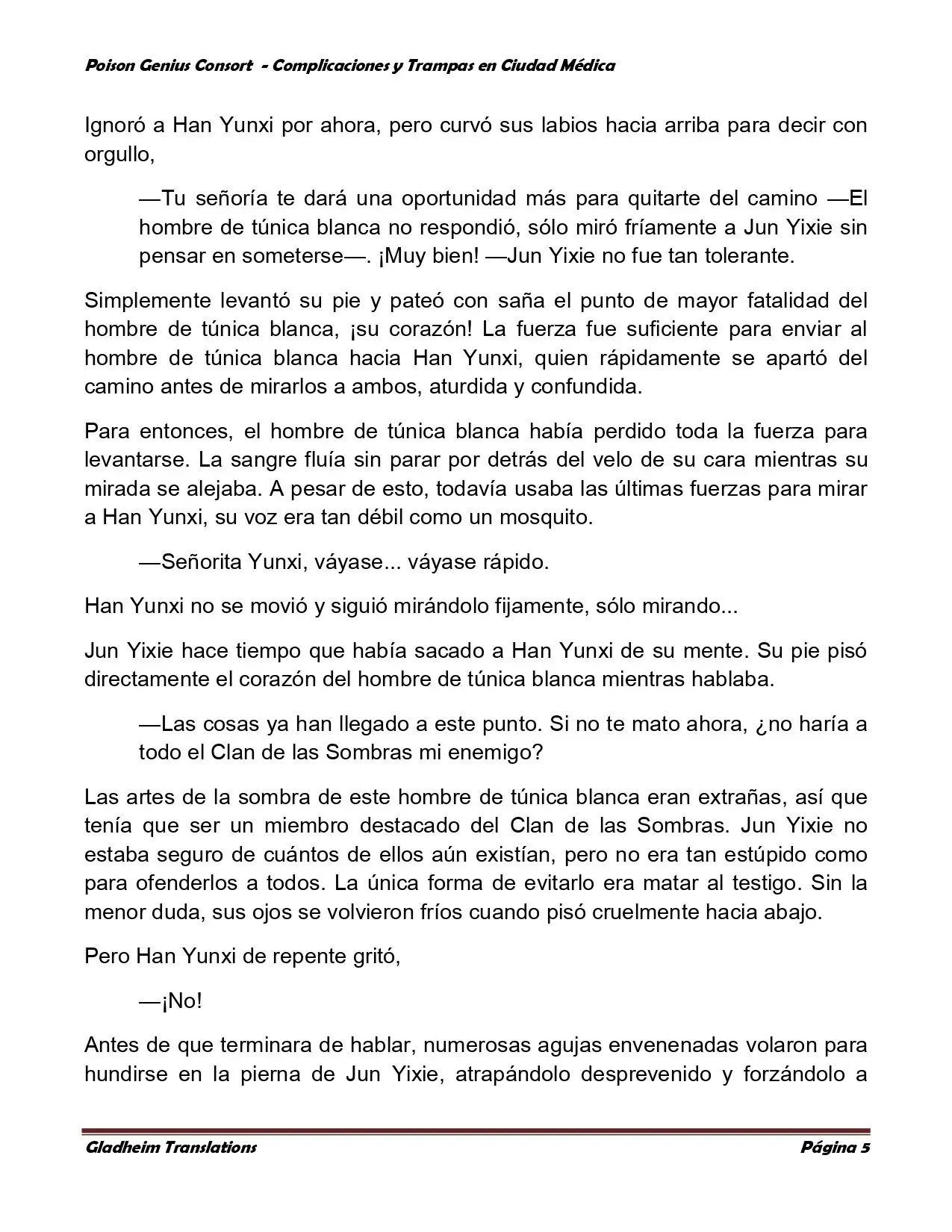 Poison Genious Consort (2015) - Capítulo 260 - Página 5 - LectorTMOo