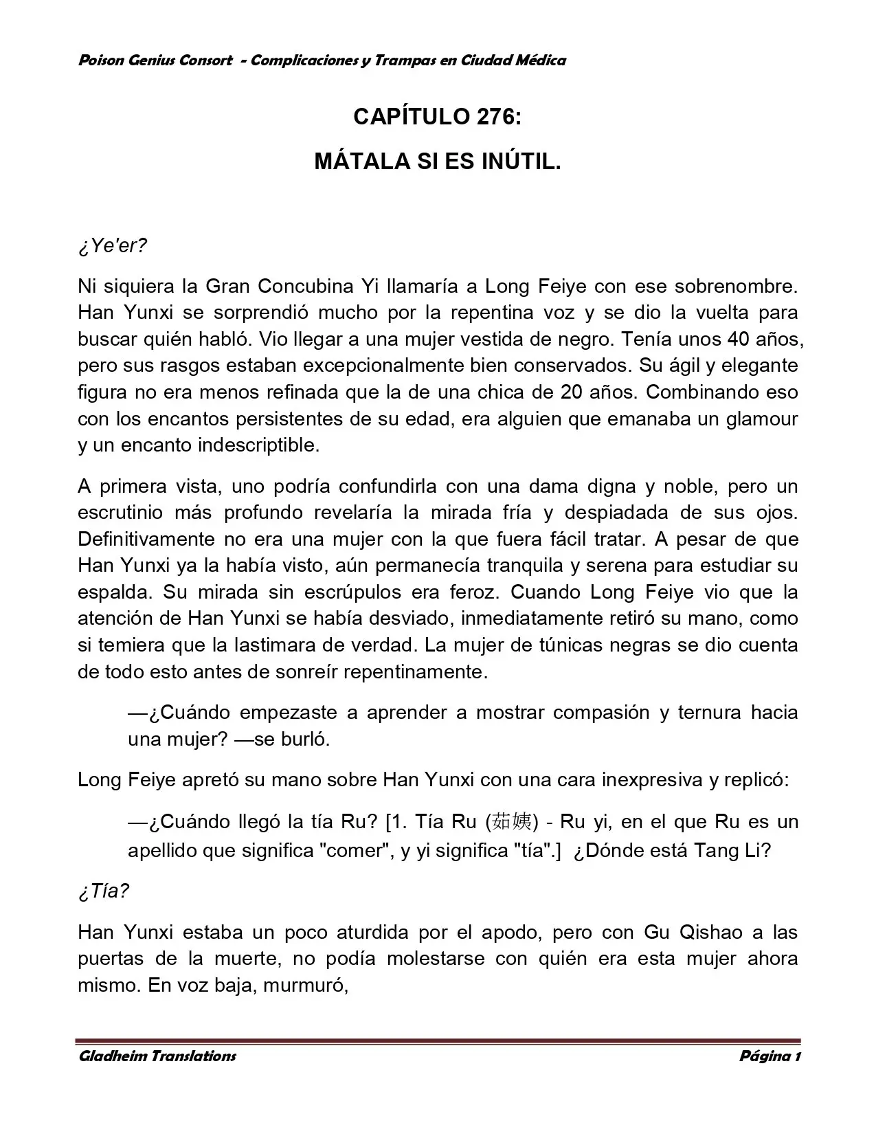 Poison Genious Consort (2015) - Capítulo 276 - Página 1 - LectorTMOo
