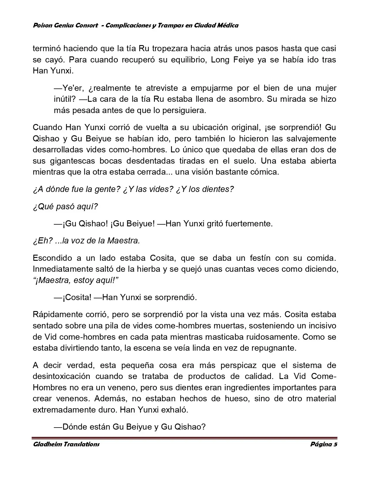 Poison Genious Consort (2015) - Capítulo 276 - Página 5 - LectorTMOo