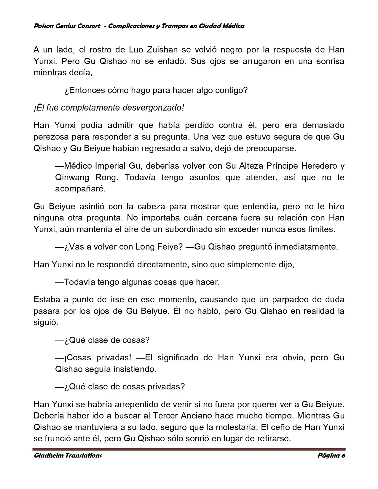 Poison Genious Consort (2015) - Capítulo 285 - Página 6 - LectorTMOo