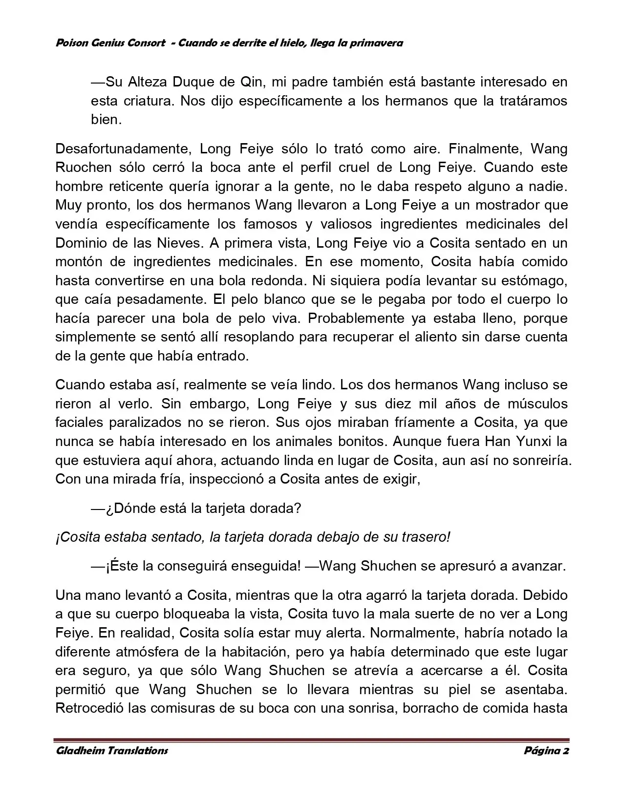 Poison Genious Consort (2015) - Capítulo 292 - Página 1 - LectorTMOo