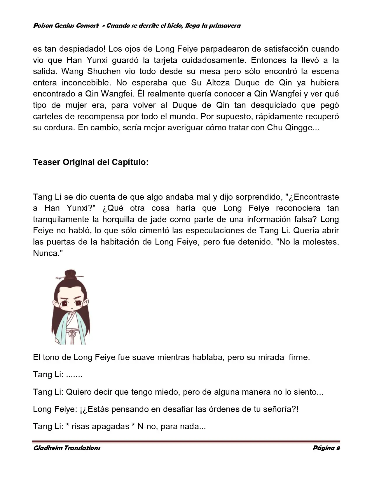 Poison Genious Consort (2015) - Capítulo 296 - Página 7 - LectorTMOo