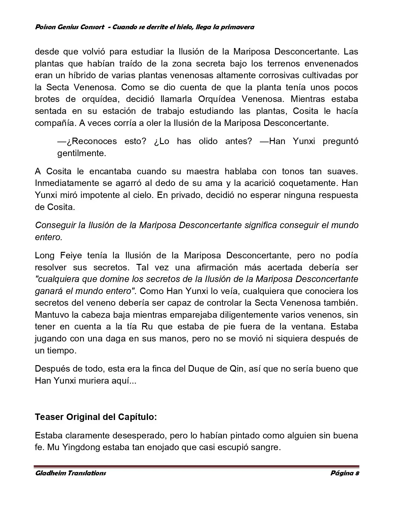 Poison Genious Consort (2015) - Capítulo 300 - Página 7 - LectorTMOo