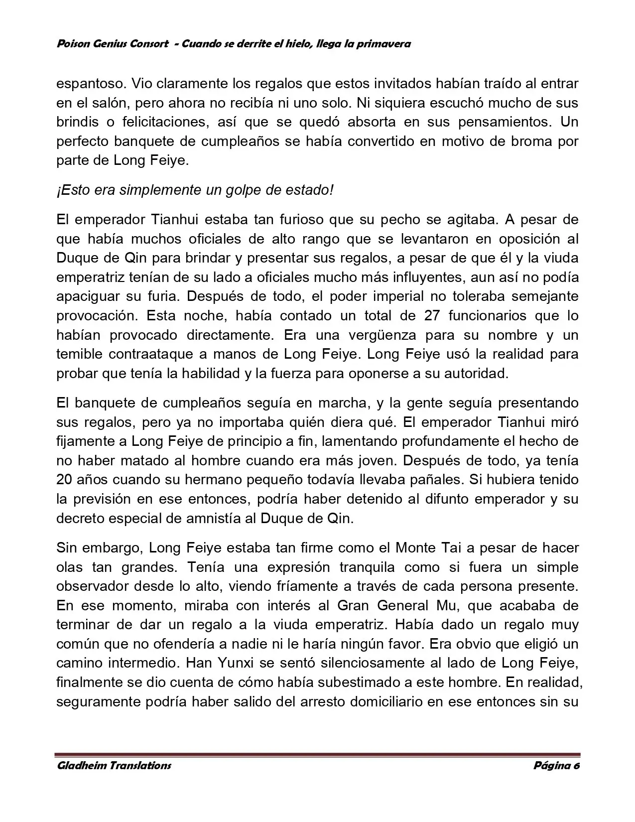 Poison Genious Consort (2015) - Capítulo 310 - Página 5 - LectorTMOo