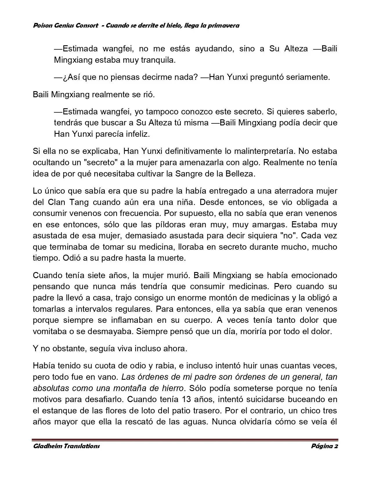 Poison Genious Consort (2015) - Capítulo 316 - Página 1 - LectorTMOo