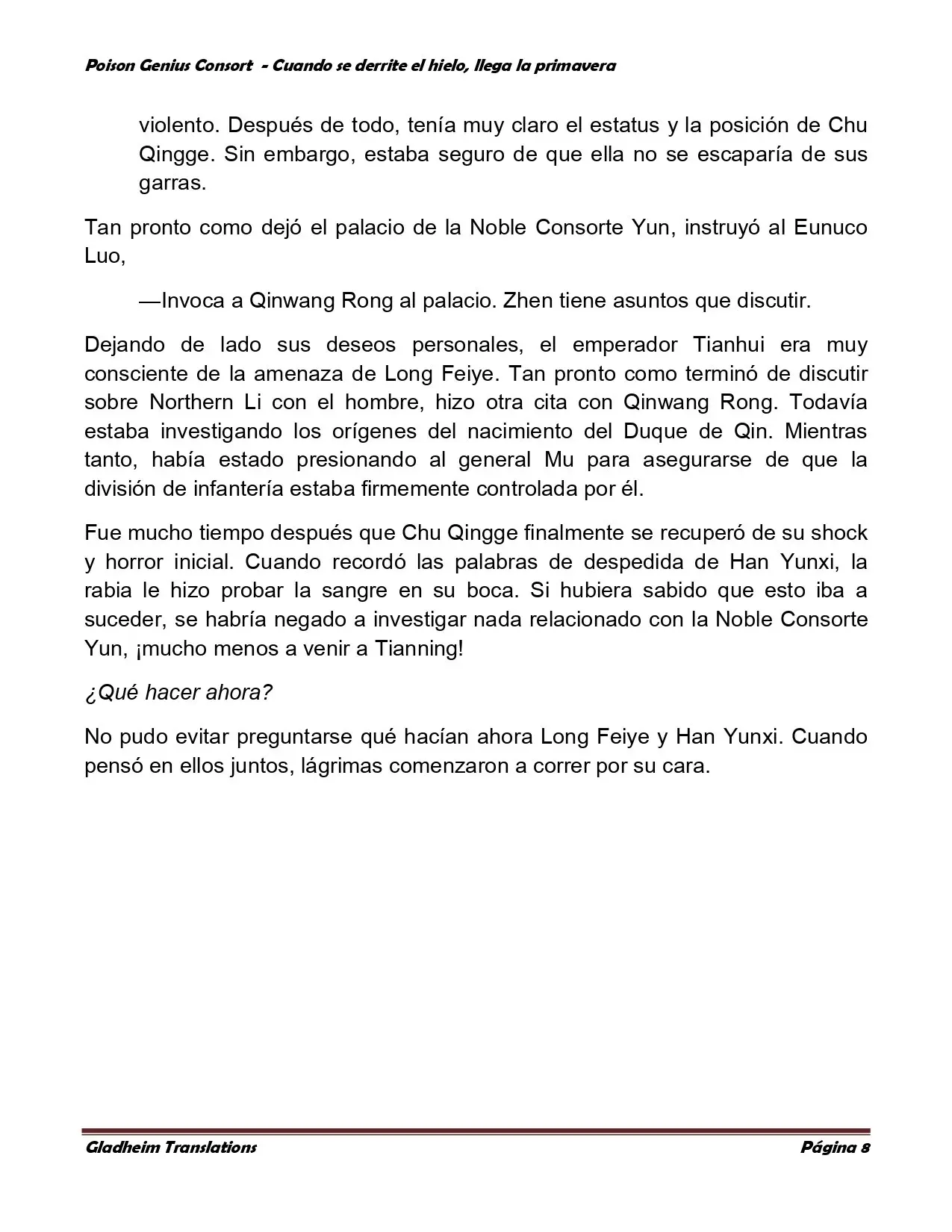 Poison Genious Consort (2015) - Capítulo 329 - Página 8 - LectorTMOo