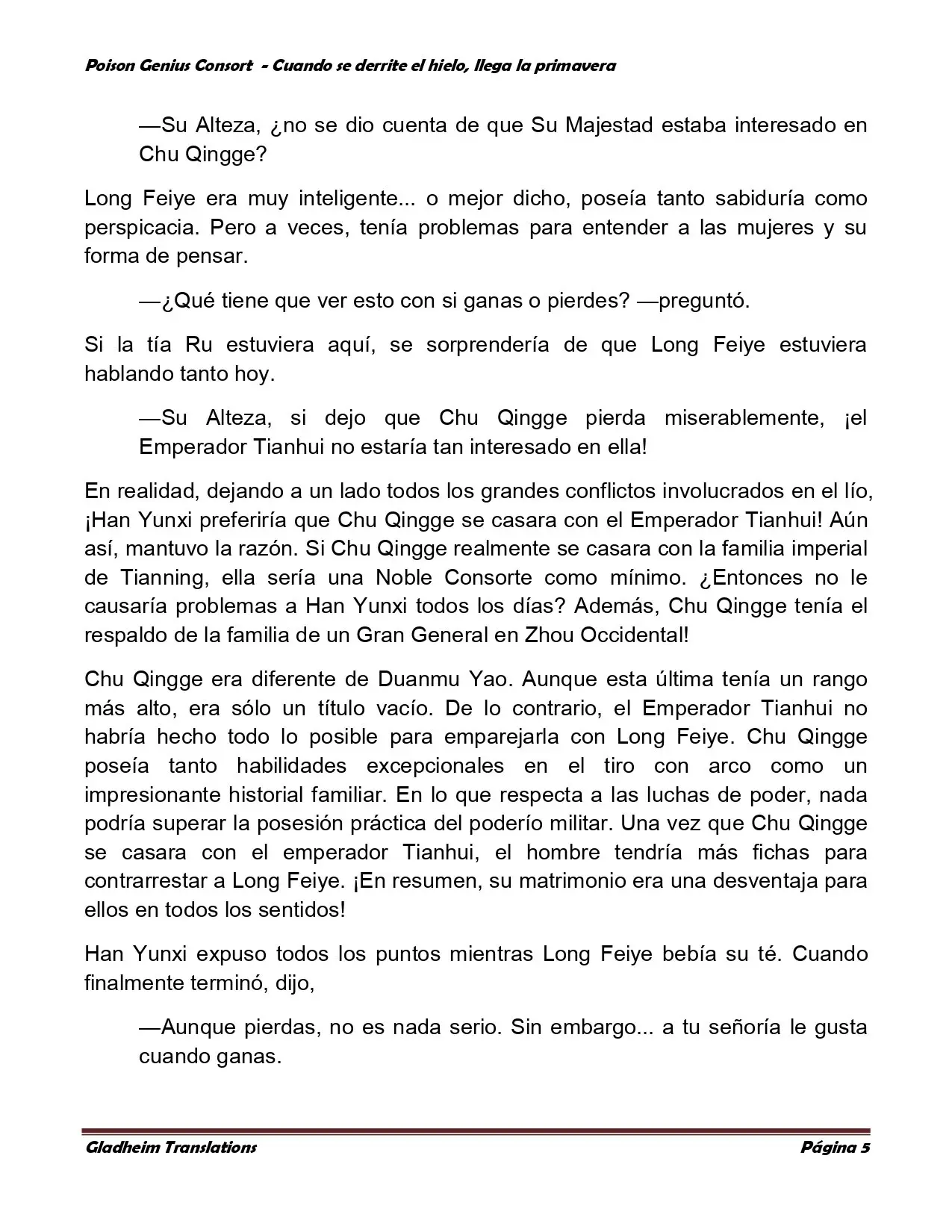 Poison Genious Consort (2015) - Capítulo 330 - Página 5 - LectorTMOo