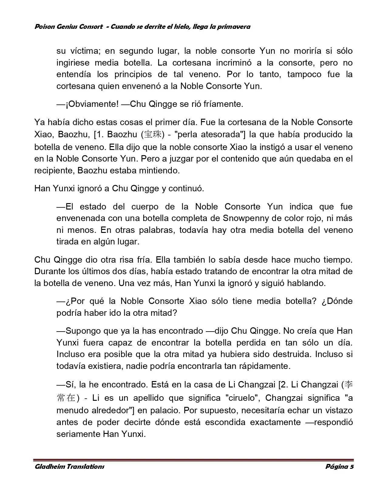 Poison Genious Consort (2015) - Capítulo 331 - Página 5 - LectorTMOo