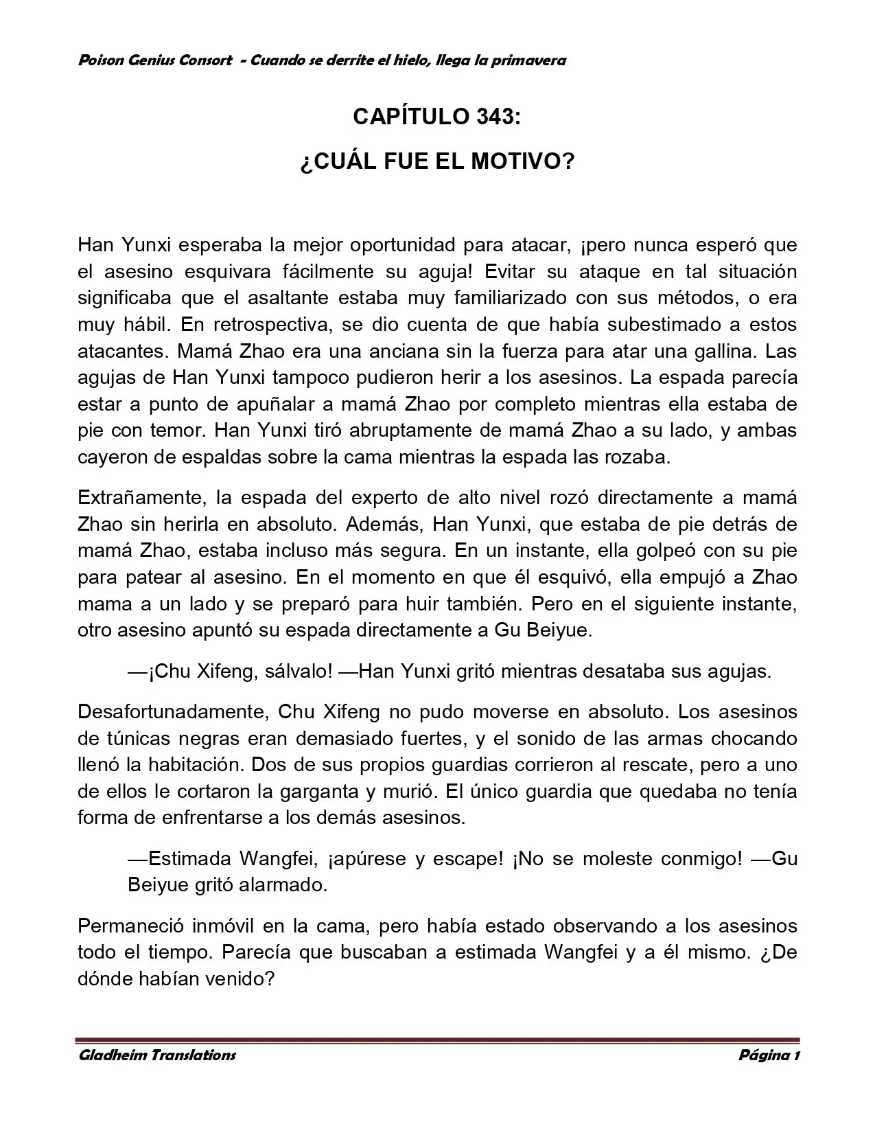 Poison Genious Consort (2015) - Capítulo 343 - Página 1 - LectorTMOo
