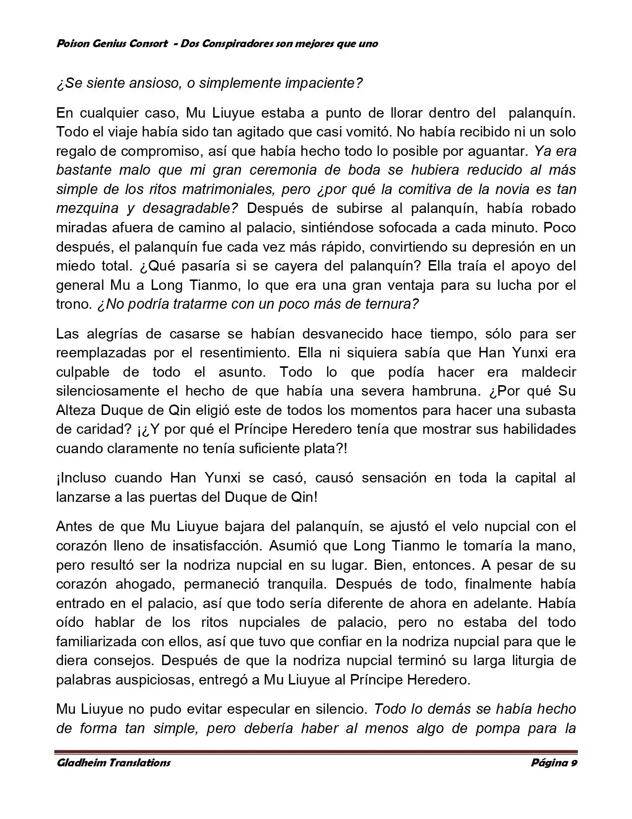 Poison Genious Consort (2015) - Capítulo 349 - Página 9 - LectorTMOo