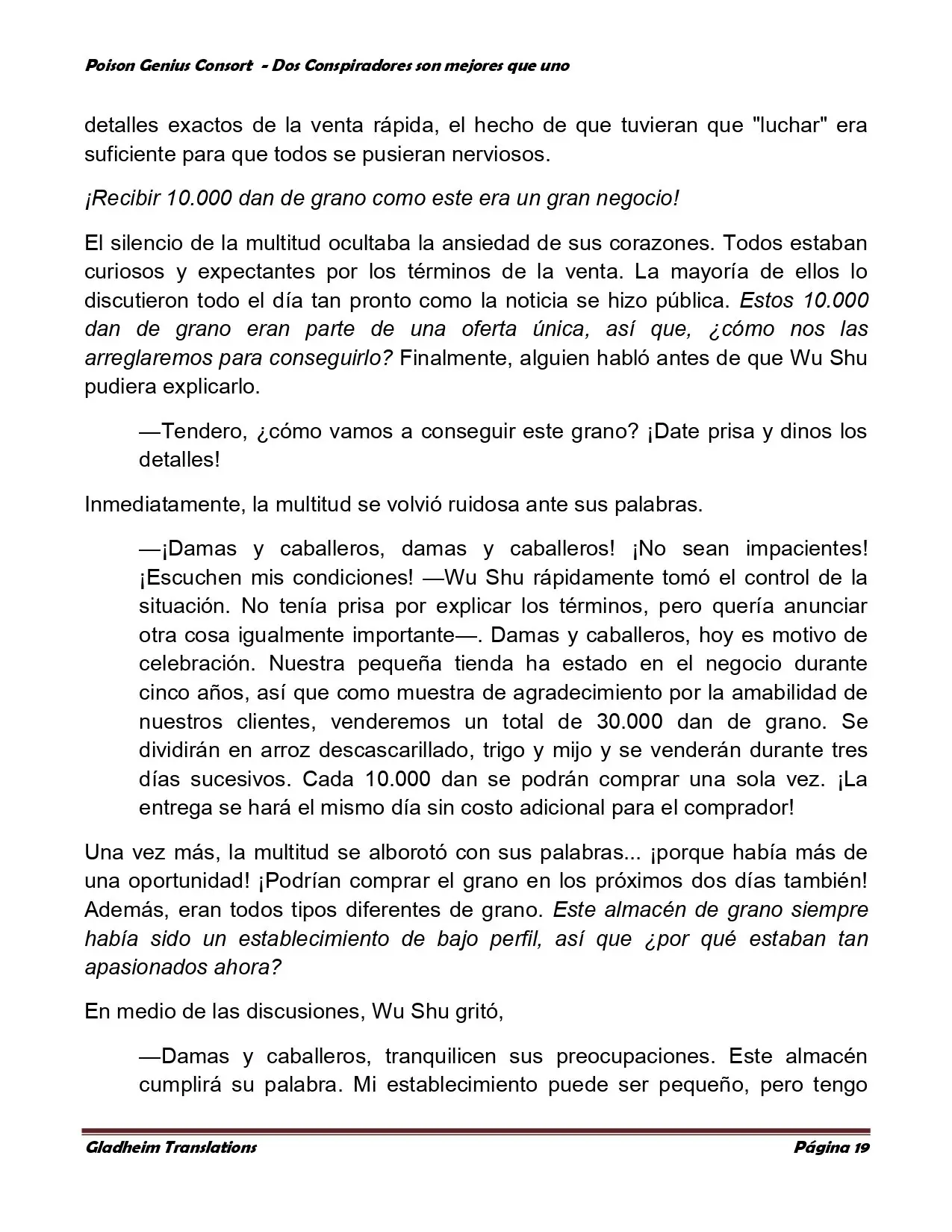 Poison Genious Consort (2015) - Capítulo 350 - Página 19 - LectorTMOo