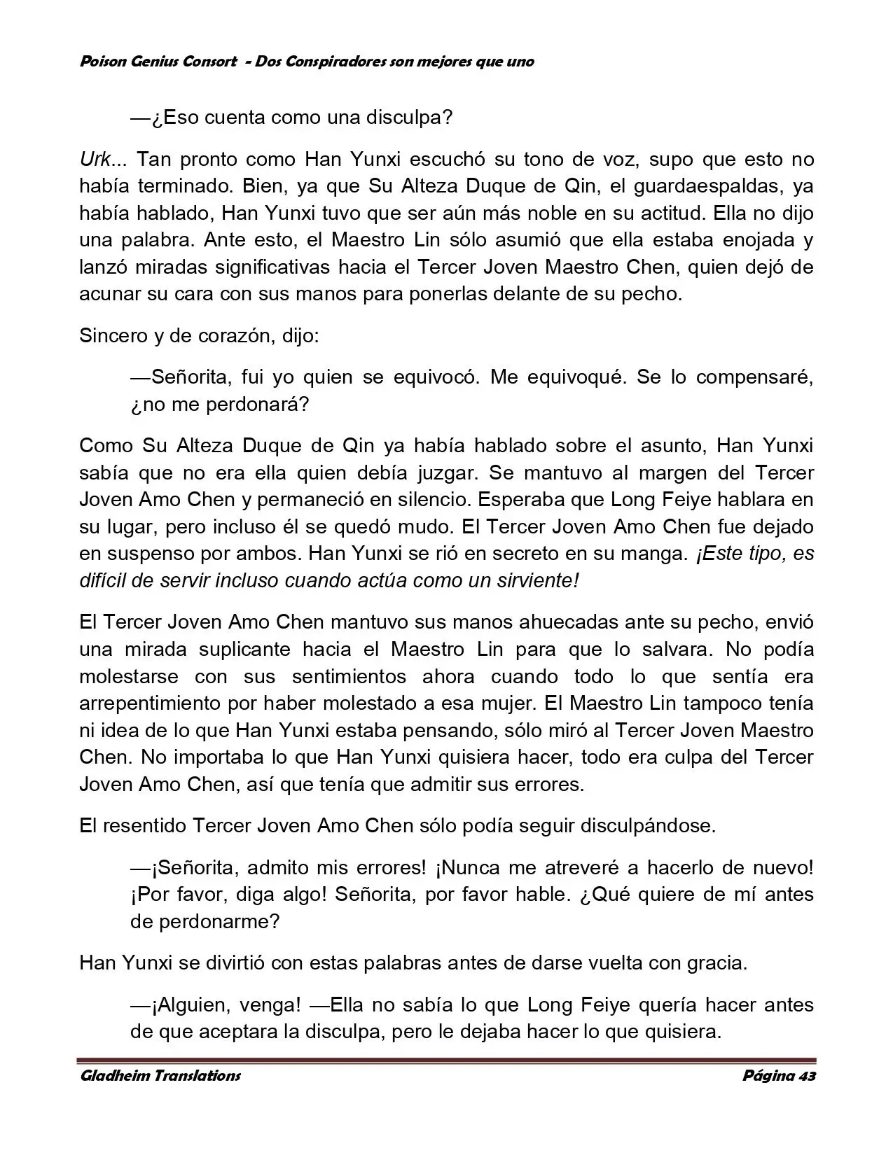 Poison Genious Consort (2015) - Capítulo 350 - Página 42 - LectorTMOo
